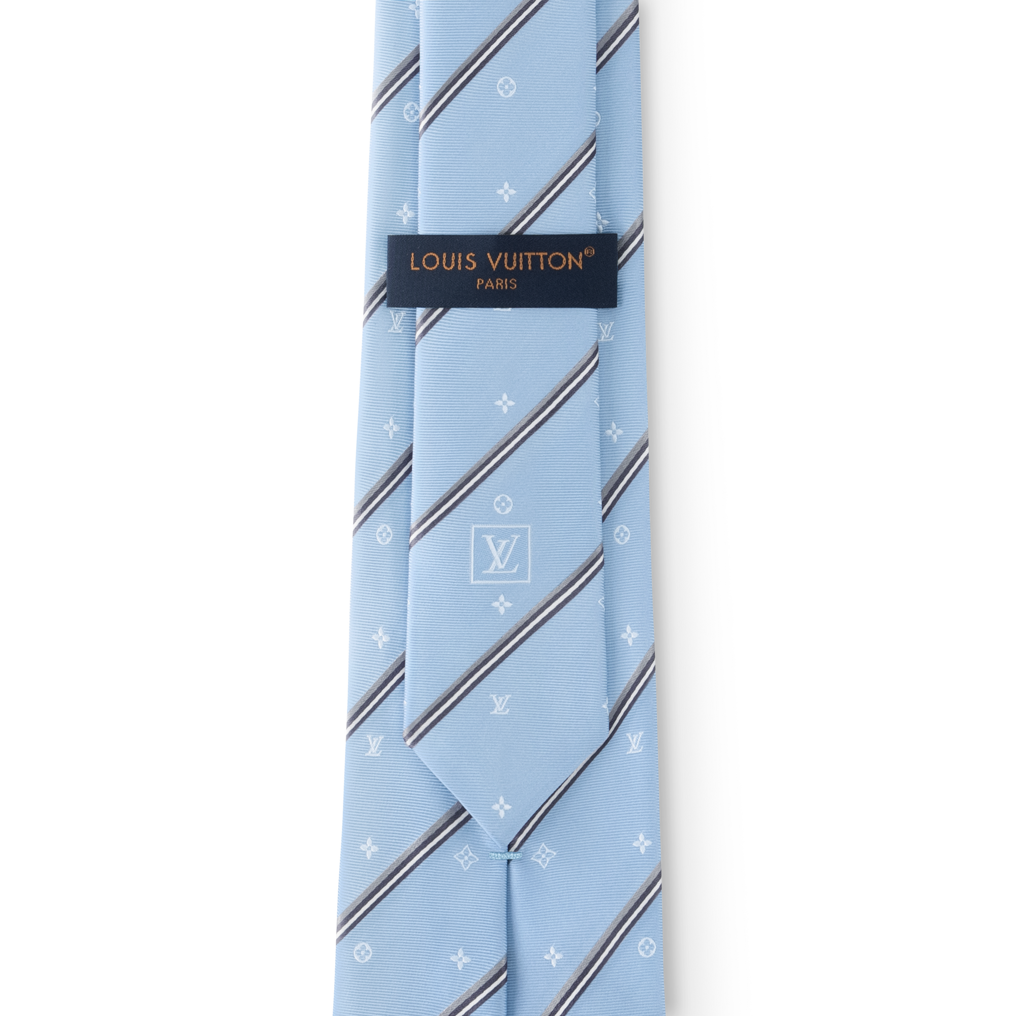 Monogram Stripes Tie S00 in Men's Accessories Ties and Pocket Squares collections by Louis Vuitton (Product zoom)